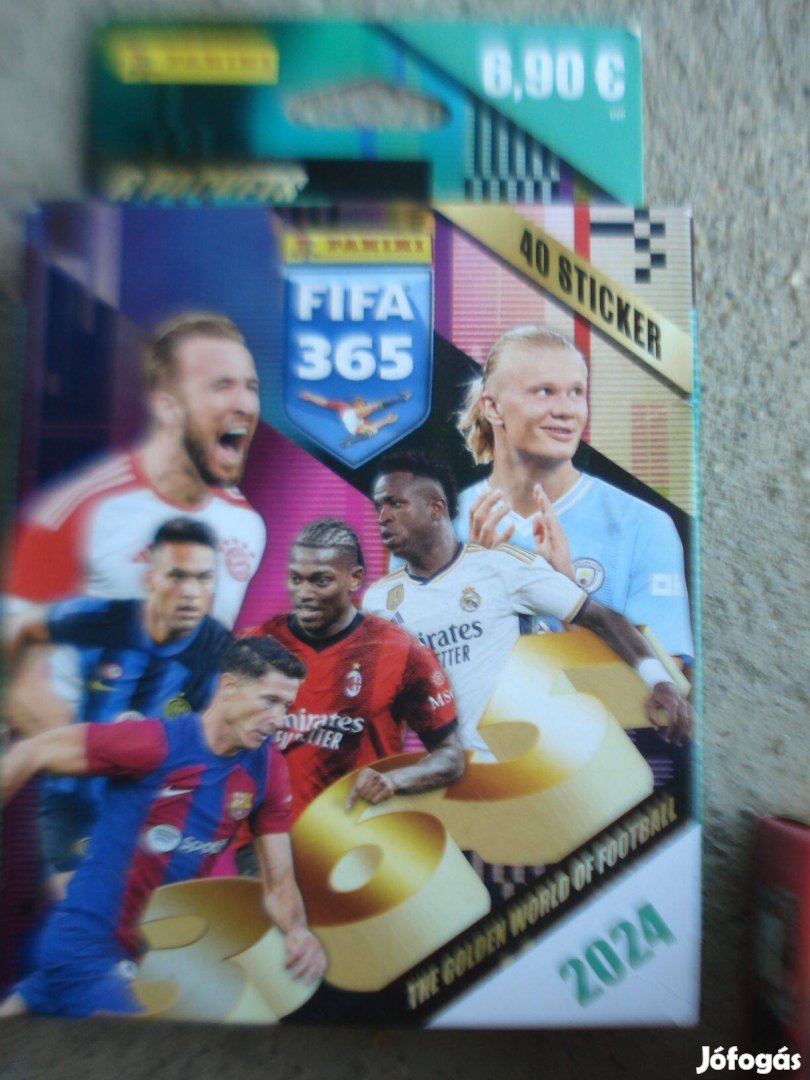 Új Bontatlan Panini FIFA365 Focis Matrica Csomag