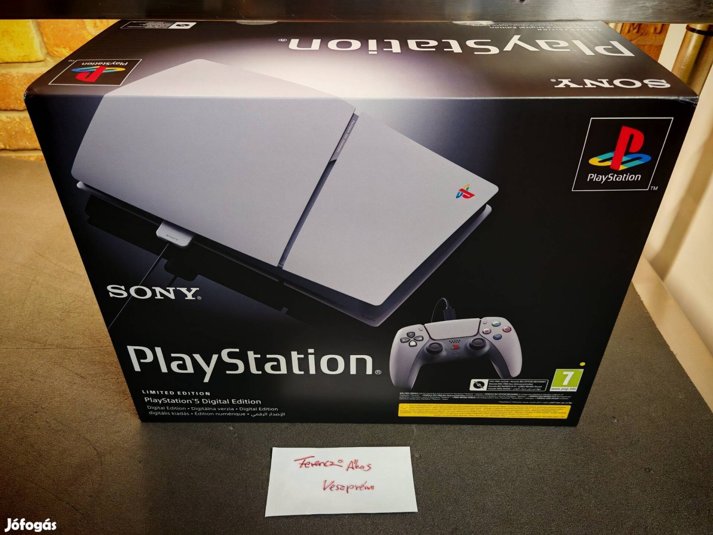 Új Bontatlan Playstation 5 slim 30th limitált kiadás