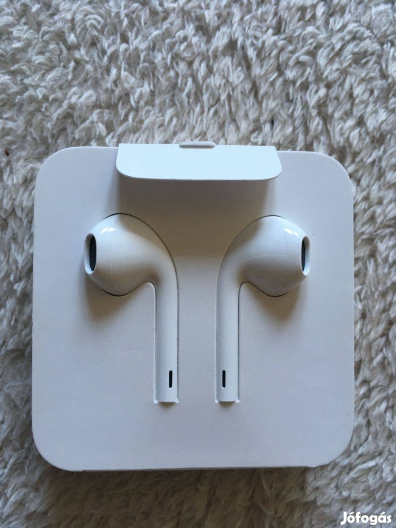 Új Bontatlan - Apple Gyári Earpods Headset - Lightning csatlakozóval