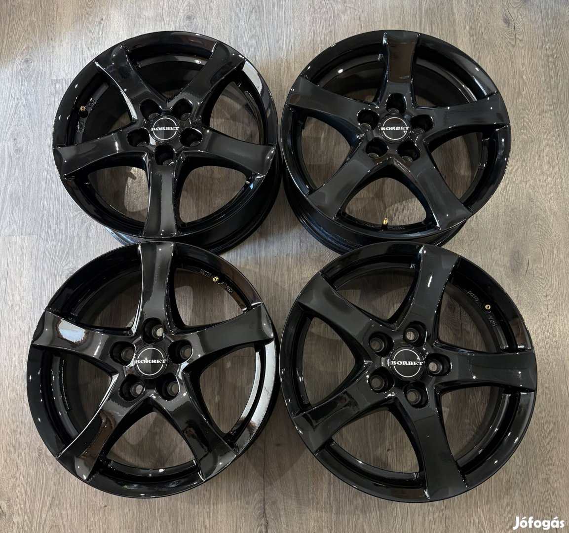 Új Borbet Volkswagen Audi Seat alufelni 5x112 16x6,5