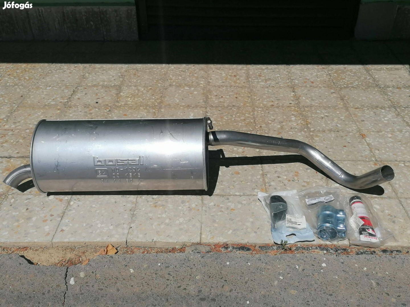 Új Bosal hátsó kipufogódob - Fabia, Ibiza, Polo 1.4 16V