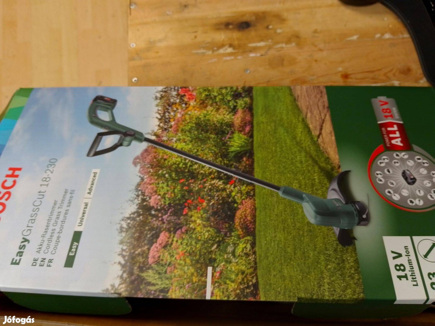 Új Bosch Easy grass akkus szegélyvágó 18V 230 eladó