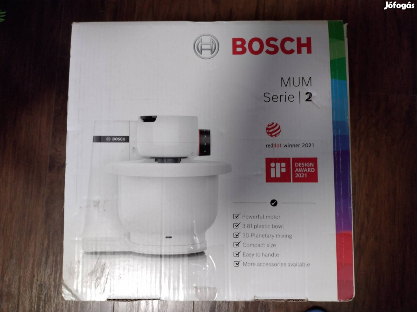 Új Bosch Mum Serie 2 konyhai robotgép 2 év garanciával 