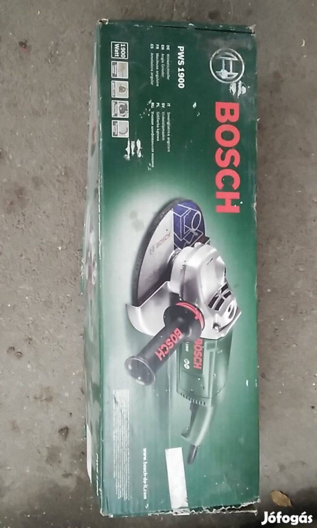 Új Bosch Pws 1900 sarokcsiszoló