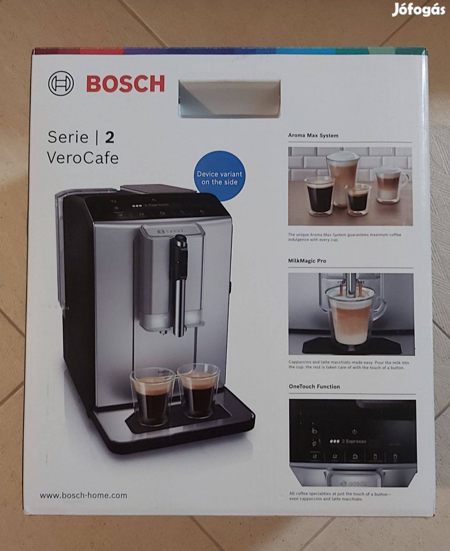 Új Bosch Serie 2 Verocafe Automata kávéfőző