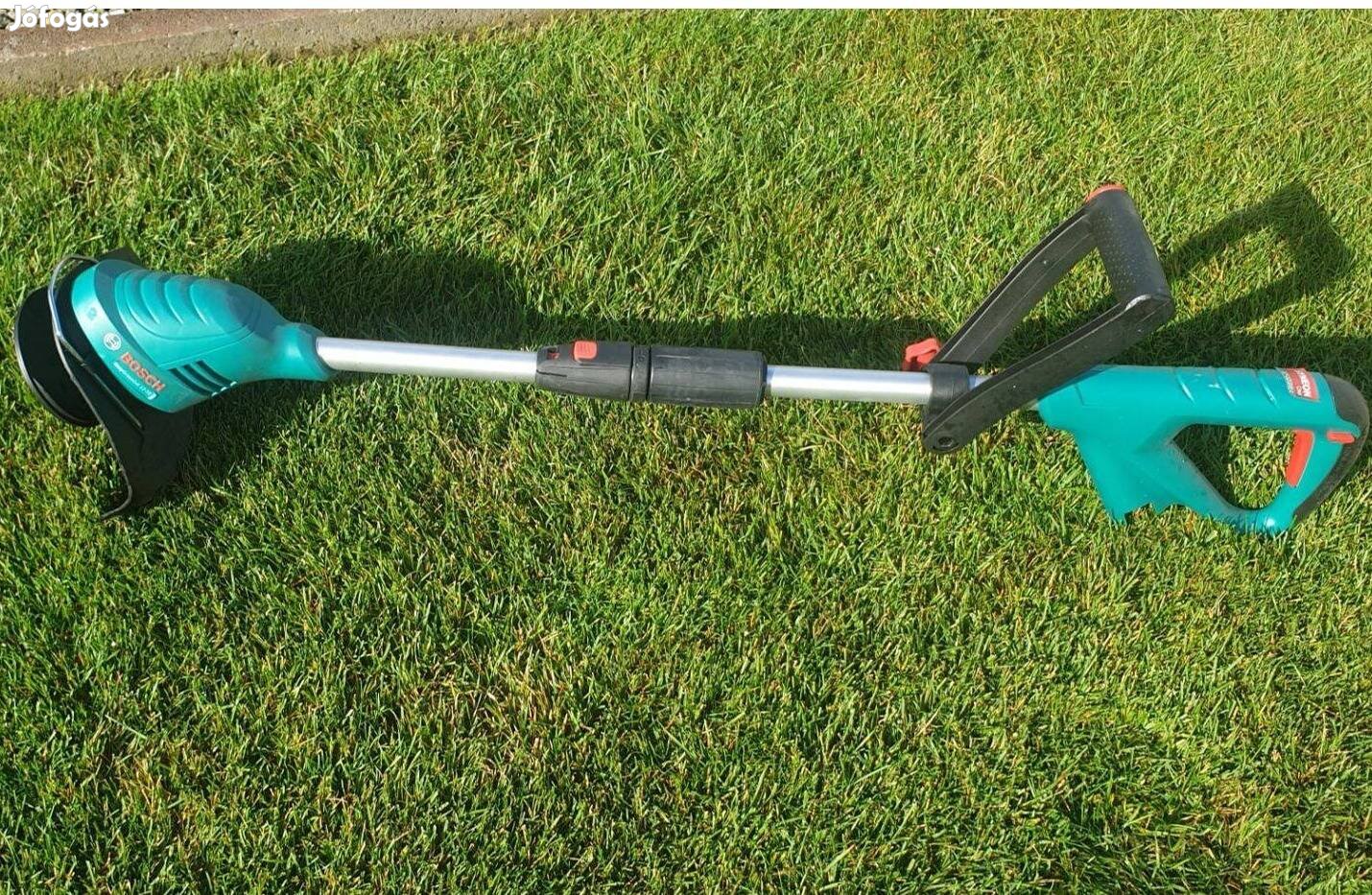 Új Bosch akkus szegélynyíró fűkasza fűnyíró akkumulatoros