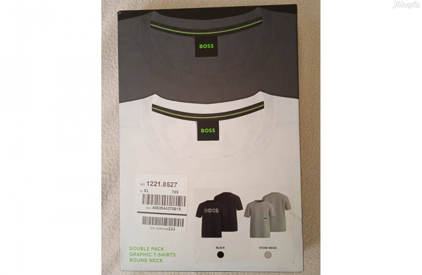 Új Boss férfi póló XL