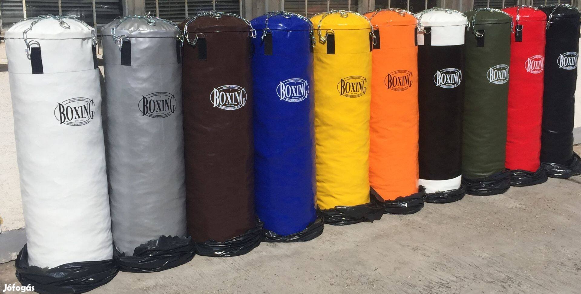 Új Boxzsák 120x40 cm , ajándék kesztyűvel