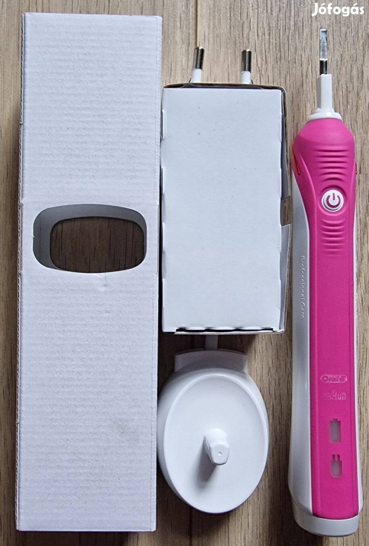 Új Braun Oral-B Professional elektromos fogkefe Pink rozsaszin