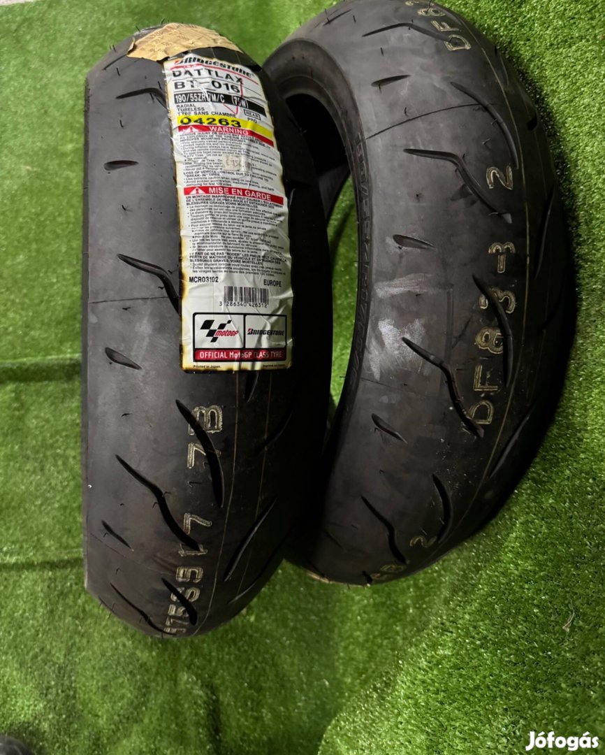 Új Bridgestone Battlax 190/55 r17 hátsó gumi