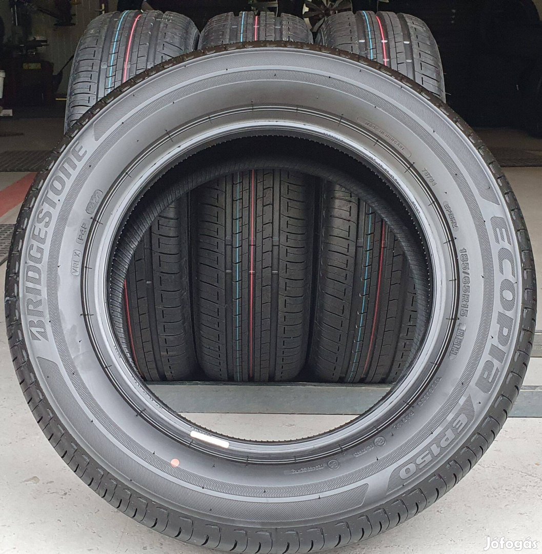 Új Bridgestone Ecopia 185/65 R15 nyári gumi 4db 2022. /G267