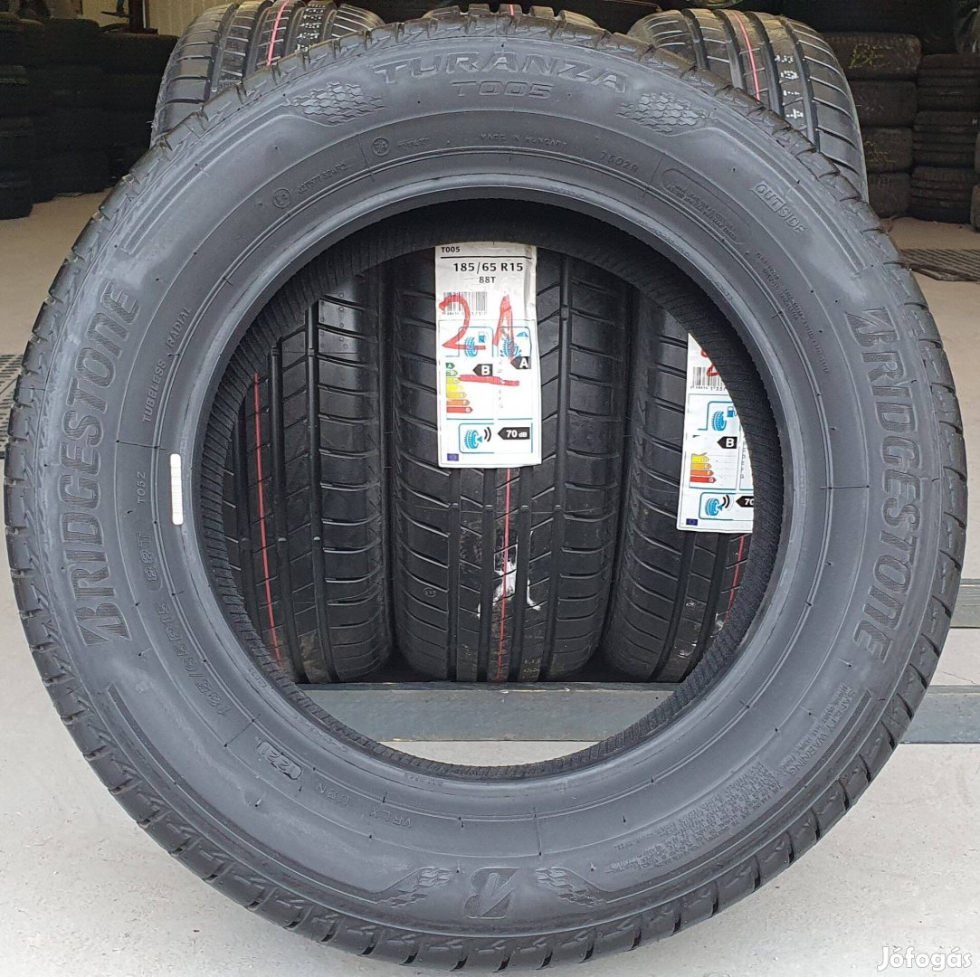 Új Bridgestone Turanza 18565 R15 nyári gumi 4db G419