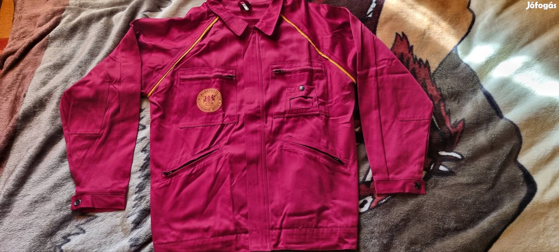 Új Budapesti elektromos művek munkaruha felső