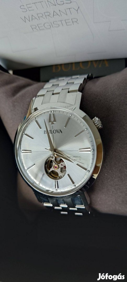 Uj Bulova Aerojet Classic Mechanical 40 Ora Power Reservegarancia