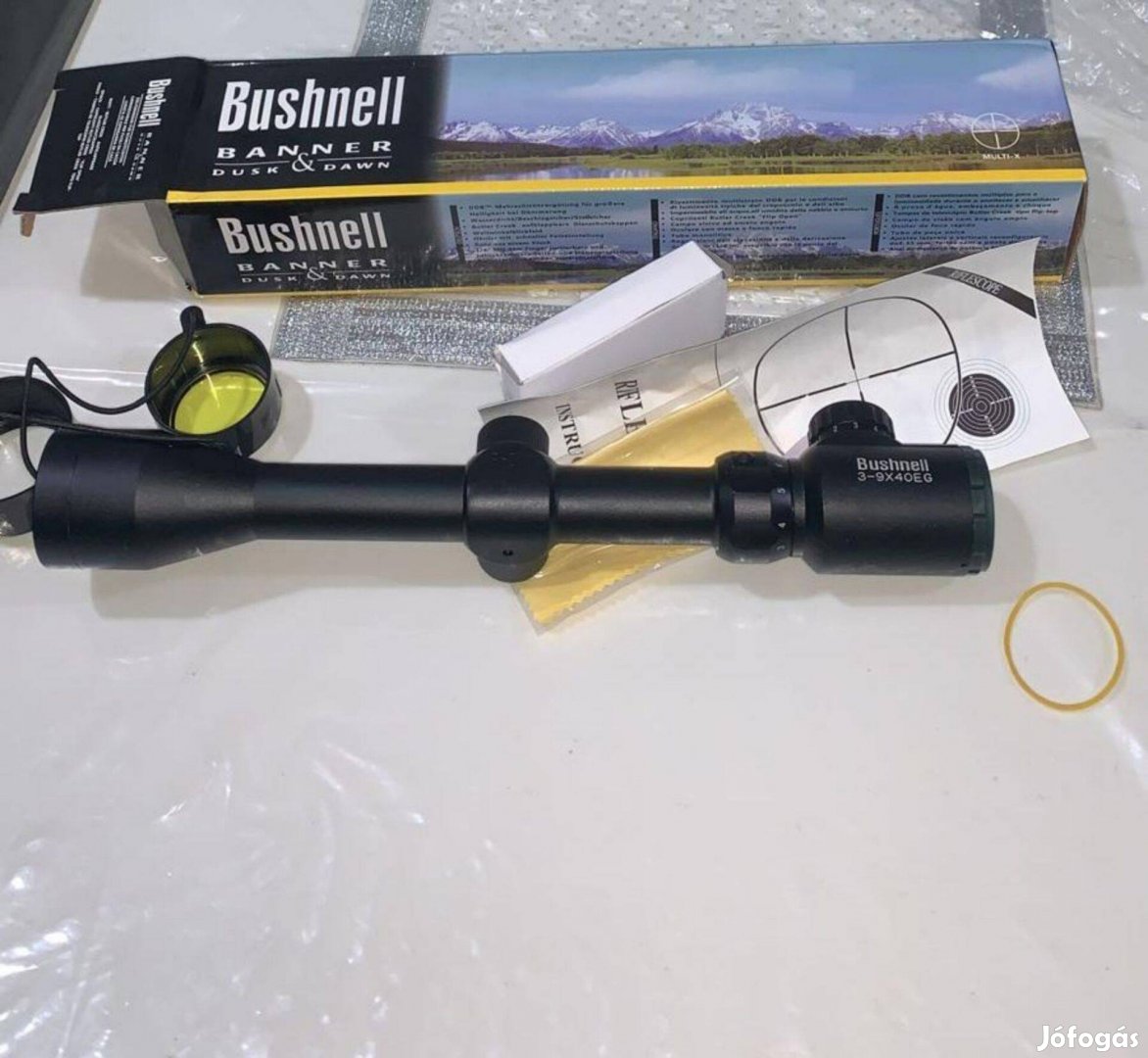 Új Bushnell 3-9 x 40EG világító szálkeresztes céltávcső