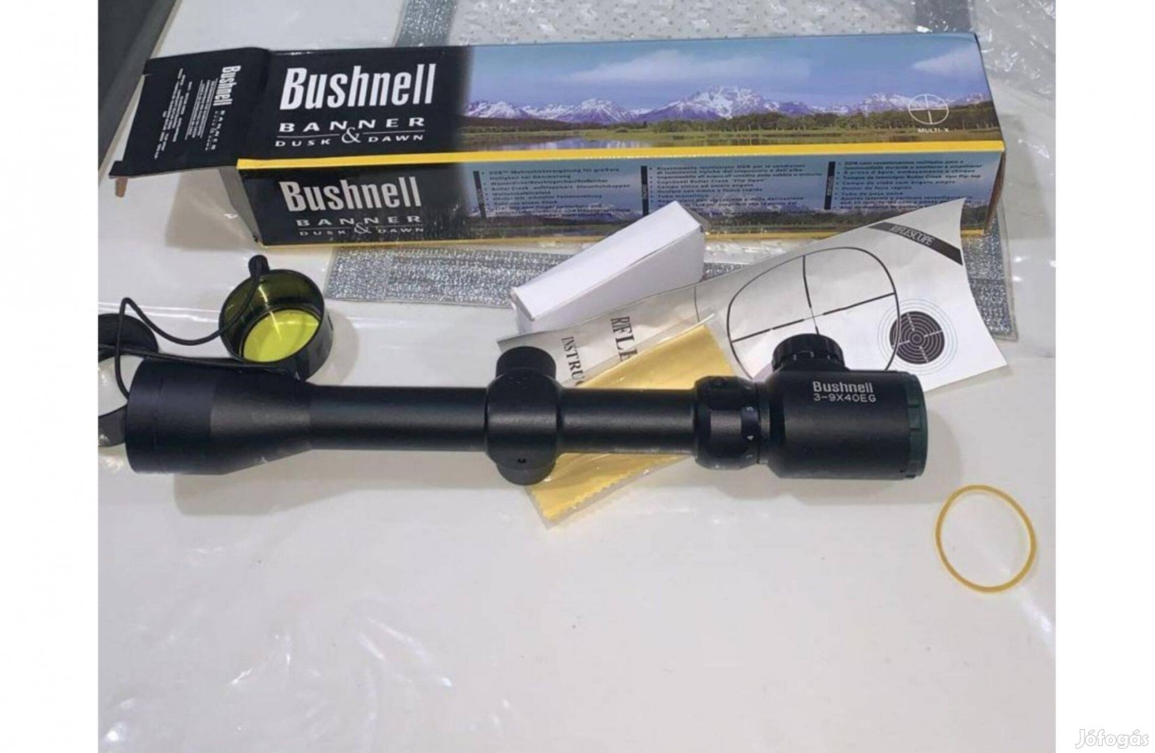 Új Bushnell 3-9 x 40EG világító szálkeresztes céltávcső
