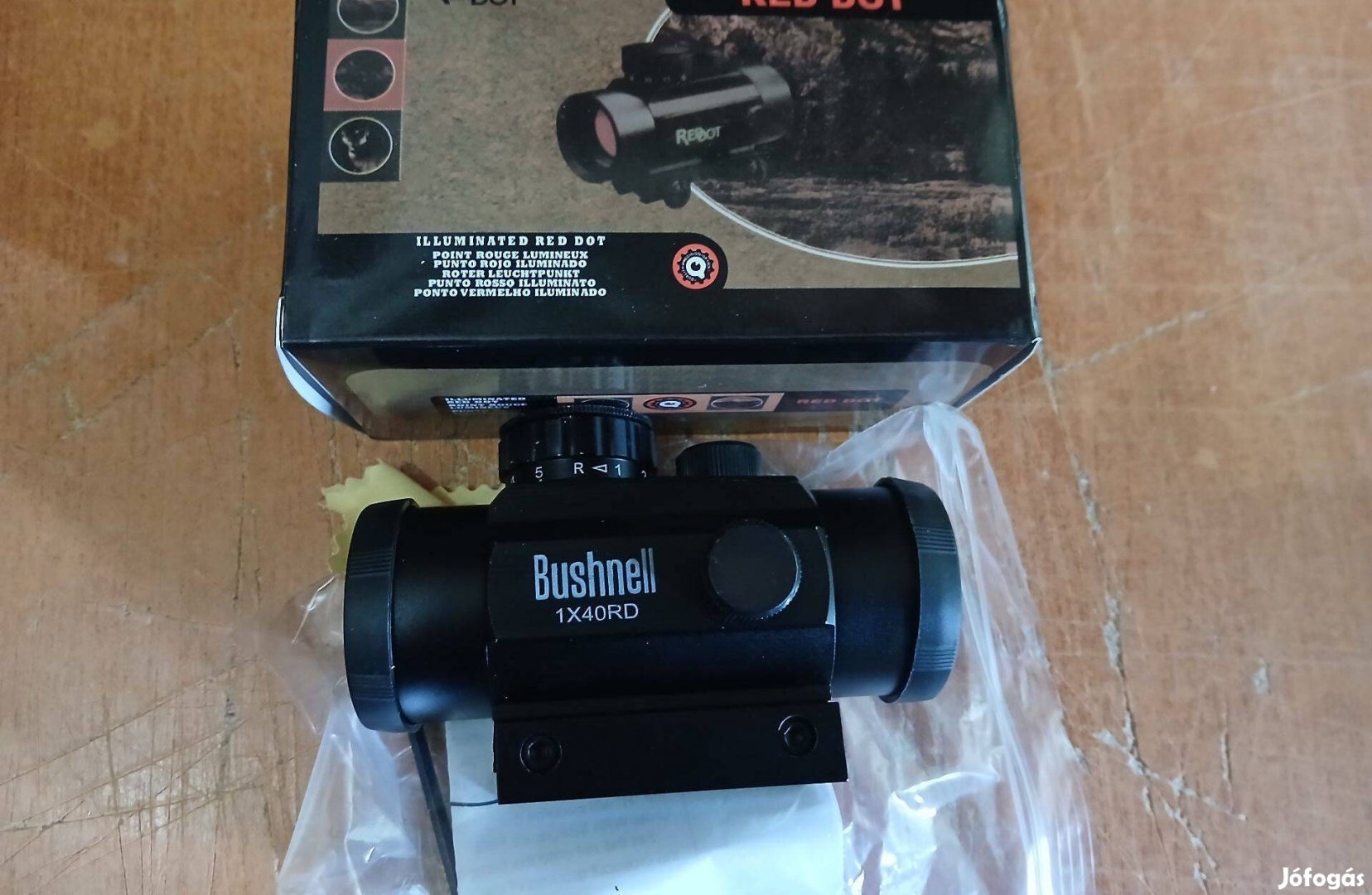 Új Bushnell Red-dot irányzék RD 1x40