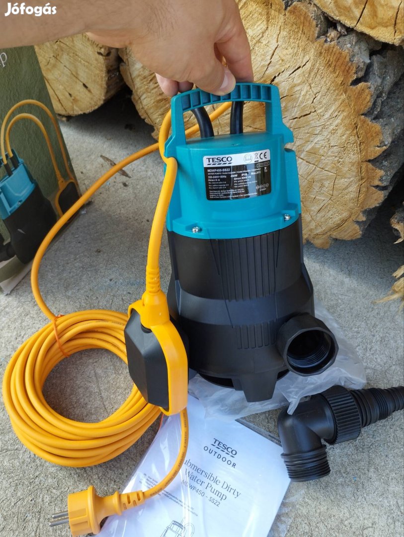 Új Búvárszivattyú, szennyvízszivattyú szivattyú 450w 