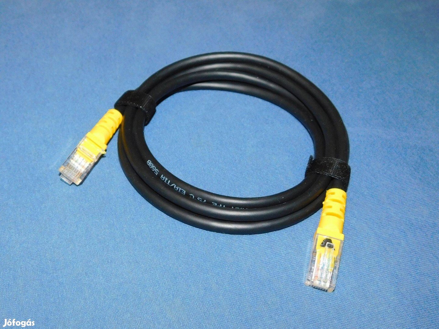 Új CAT5e UTP, ethernet, LAN patch kábel, 1 méteres