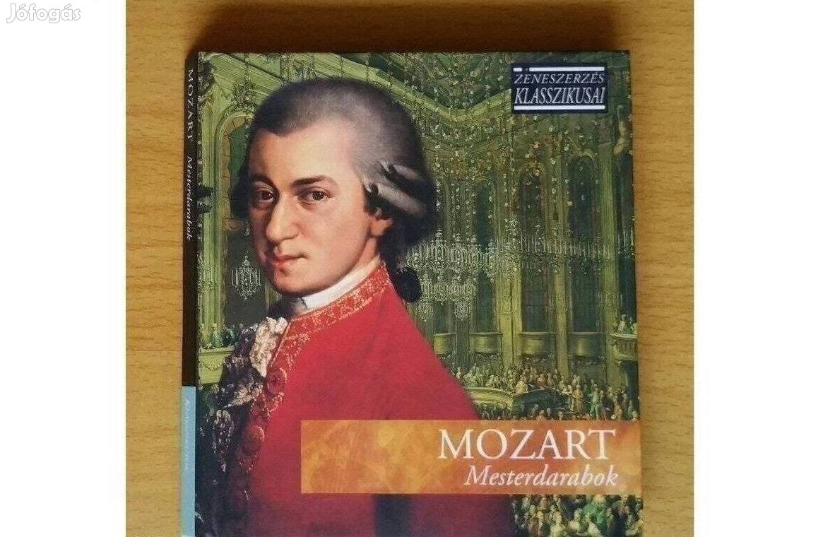 Új CD 24 oldal Könyv Mozart Mesterdarabok A zeneszerzés