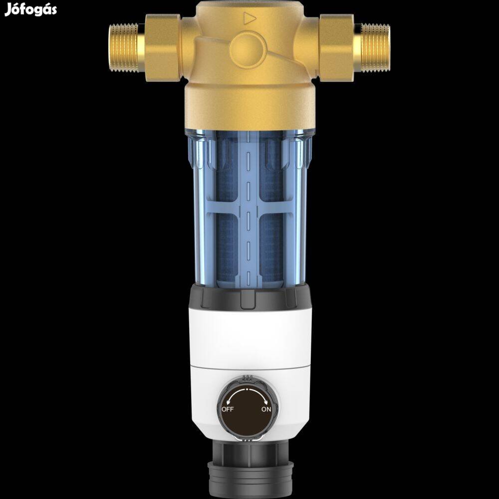 Új Canature CPF-4-E rézfejes visszamosható vízszűrő (előszűrő) 1"