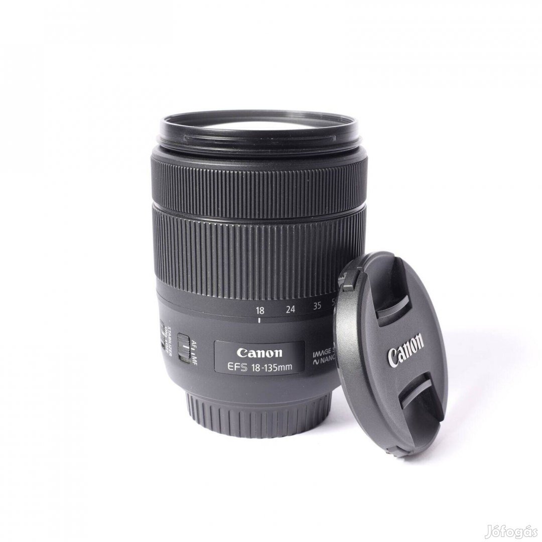 Uj Canon EFS 3.5-5.6/18-135mm Is objektiv