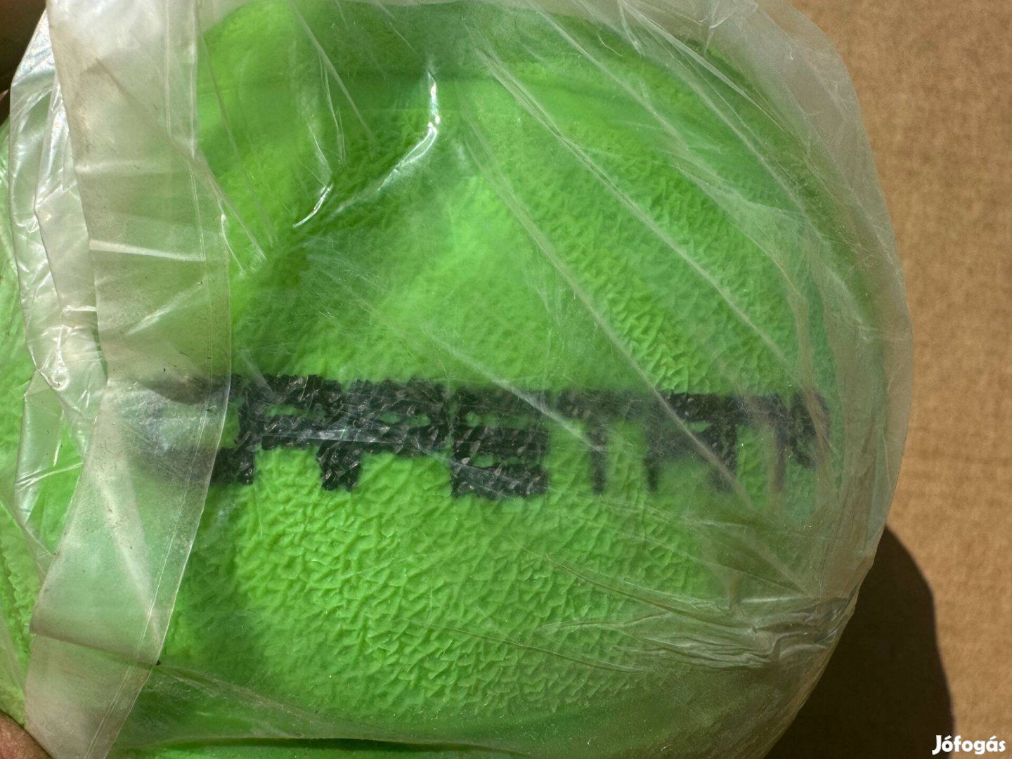 Új Capetan 4 kg Zöld Medicinlabda Gumi Pattan 24 cm