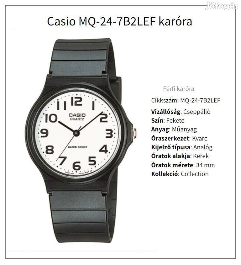 Új Casio férfi karóra eladó