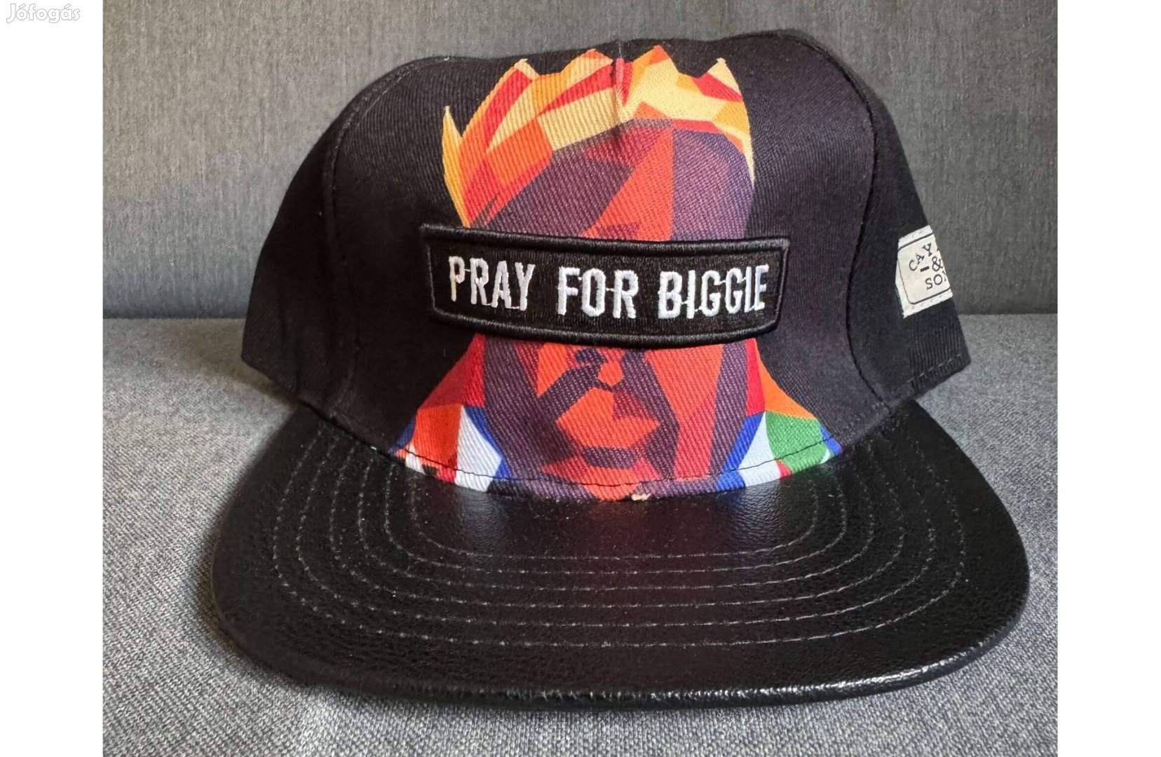 Új Cayler & Sons Pray For Biggie Sapka Fekete Baseball