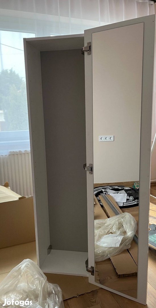 Új Cersanit Virgo 40 fürdőszoba szekrény tükör S522-033