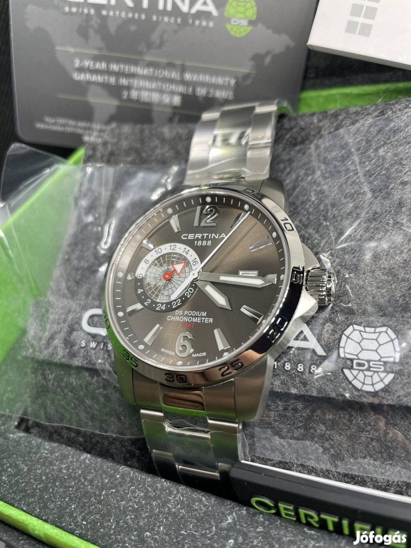 Új Certina DS Podium Titanium GMT