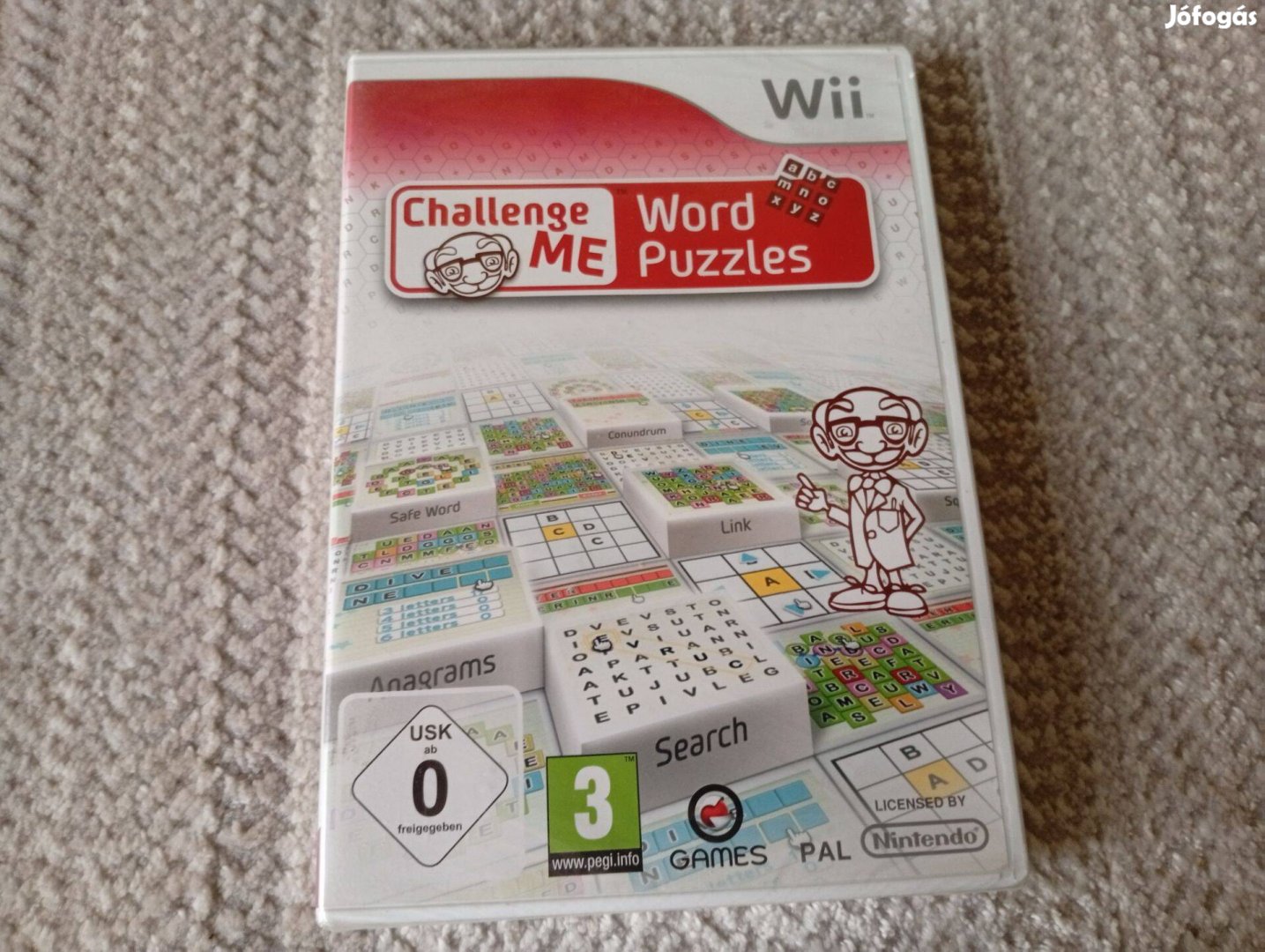 Új Challenge Me word Puzzles eredeti Nintendo Wii játék