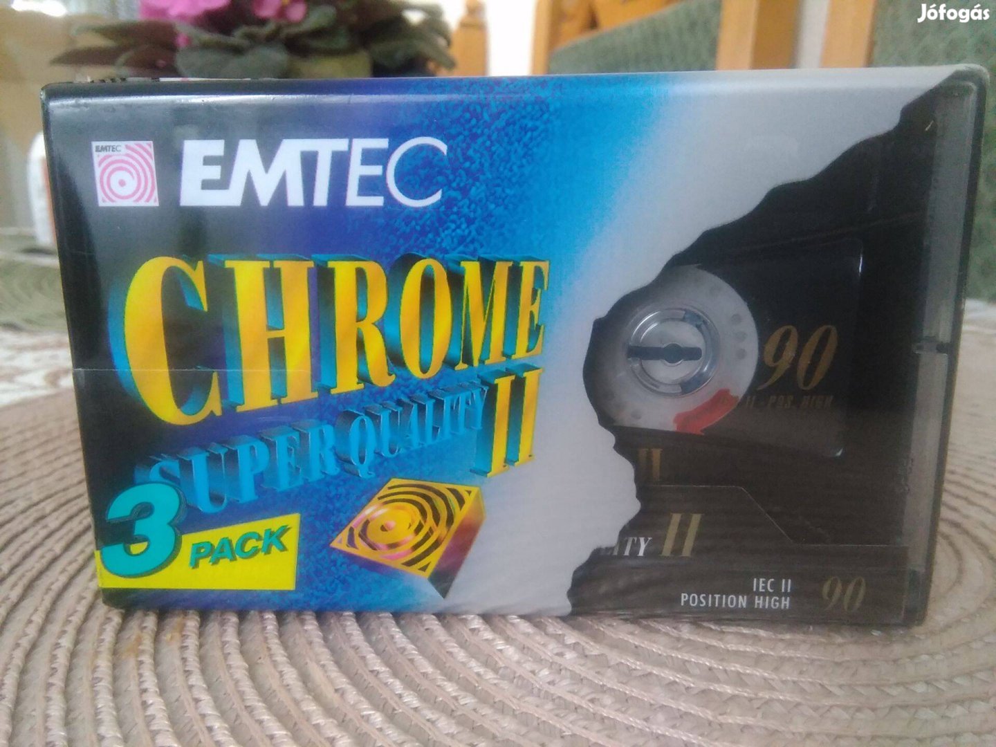 Új Chrome S.Q II 90 - Kazetta - - Emtec (BASF)