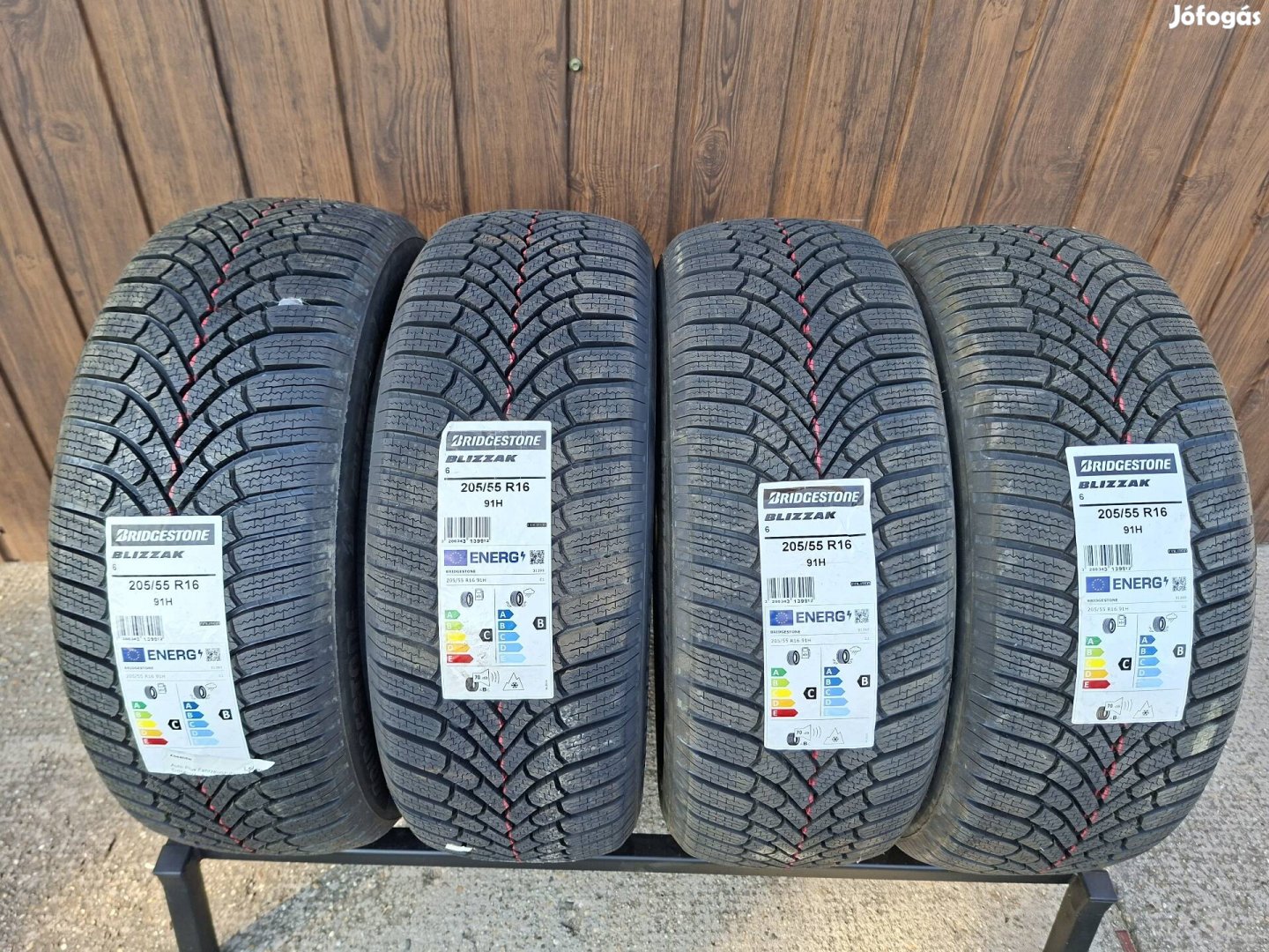 Új Címkés 205/55 R16 Bridgestone Blizzak6 Enliten Téli gumi 205/55/16