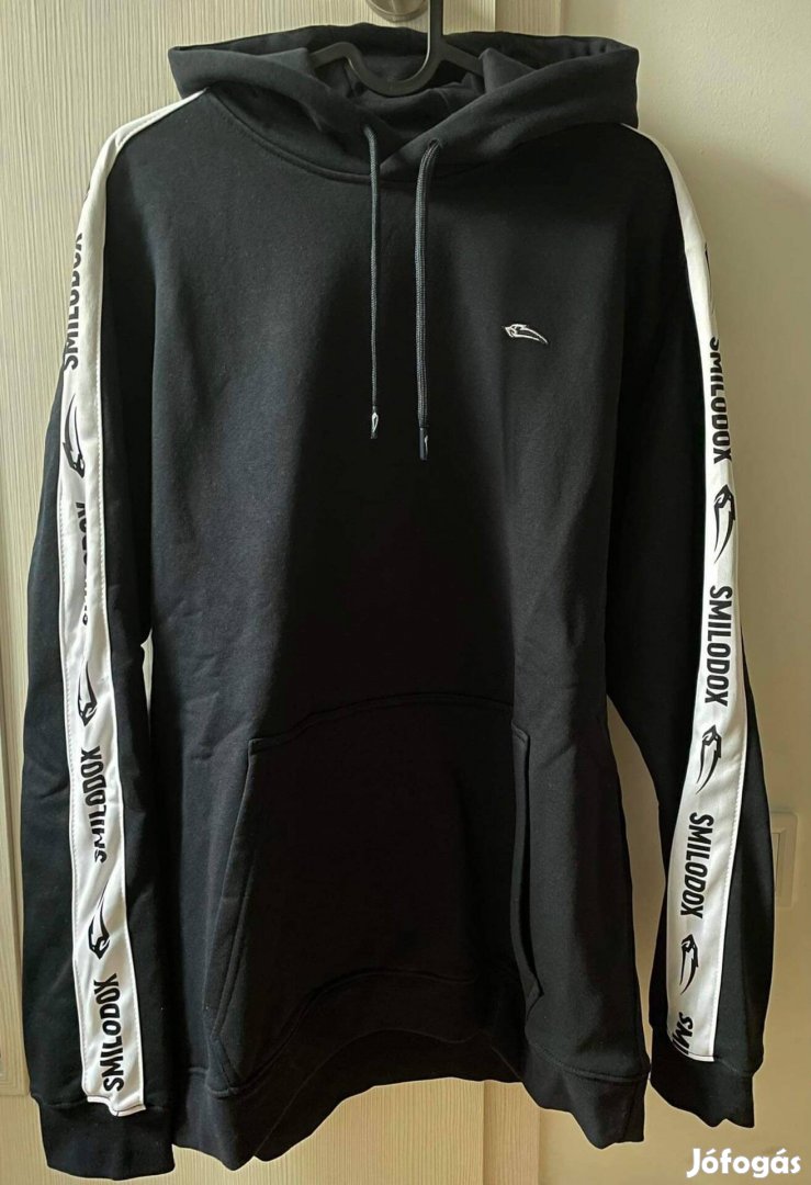 Új Címkés Férfi Smilodox Sport Kapucnis Felső Pulóver Hoodie L