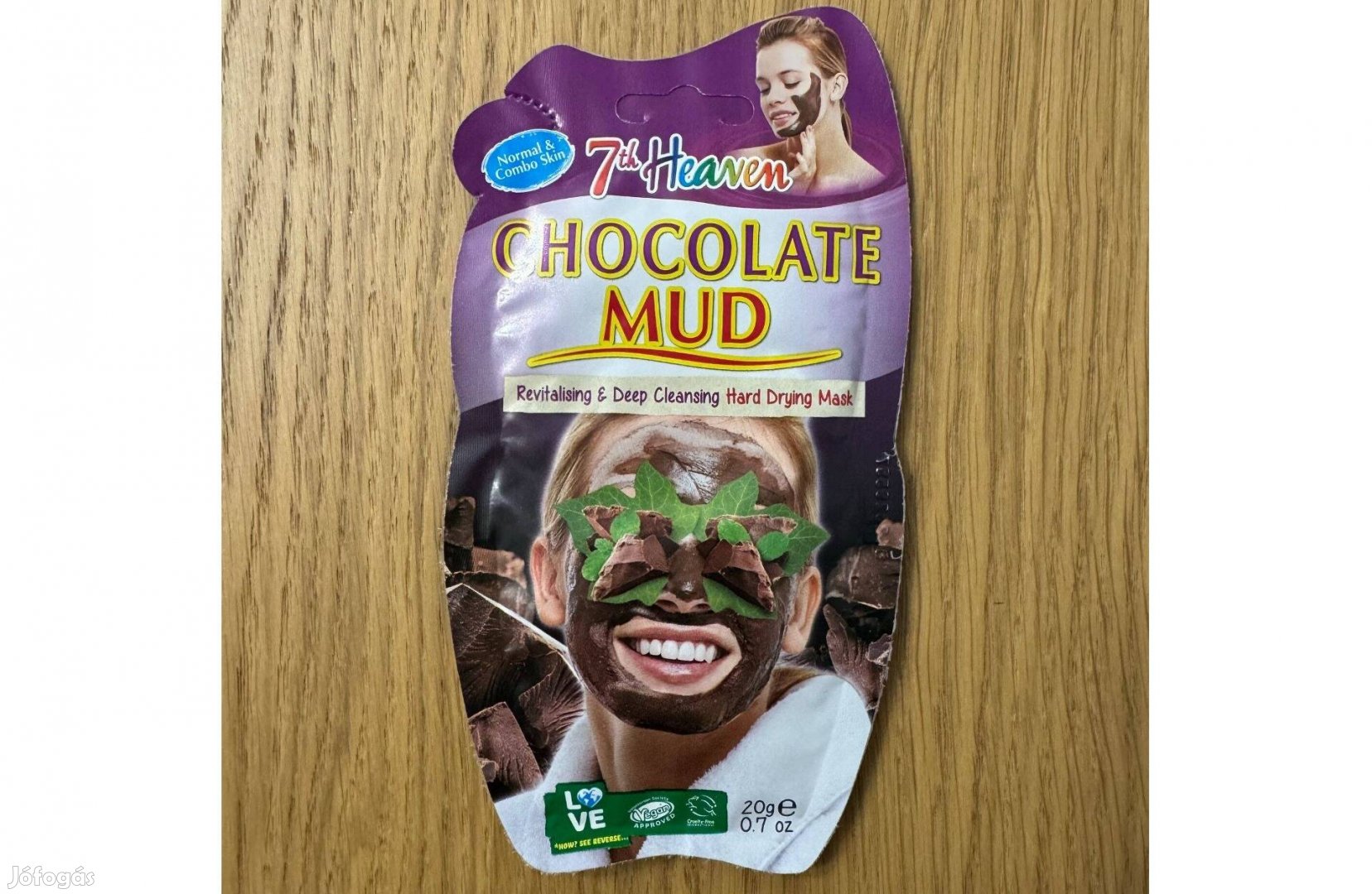 Új Claire's Chocolate Mud Csoki Arcmaszk Iszap Sár Revitalizál Tisztít