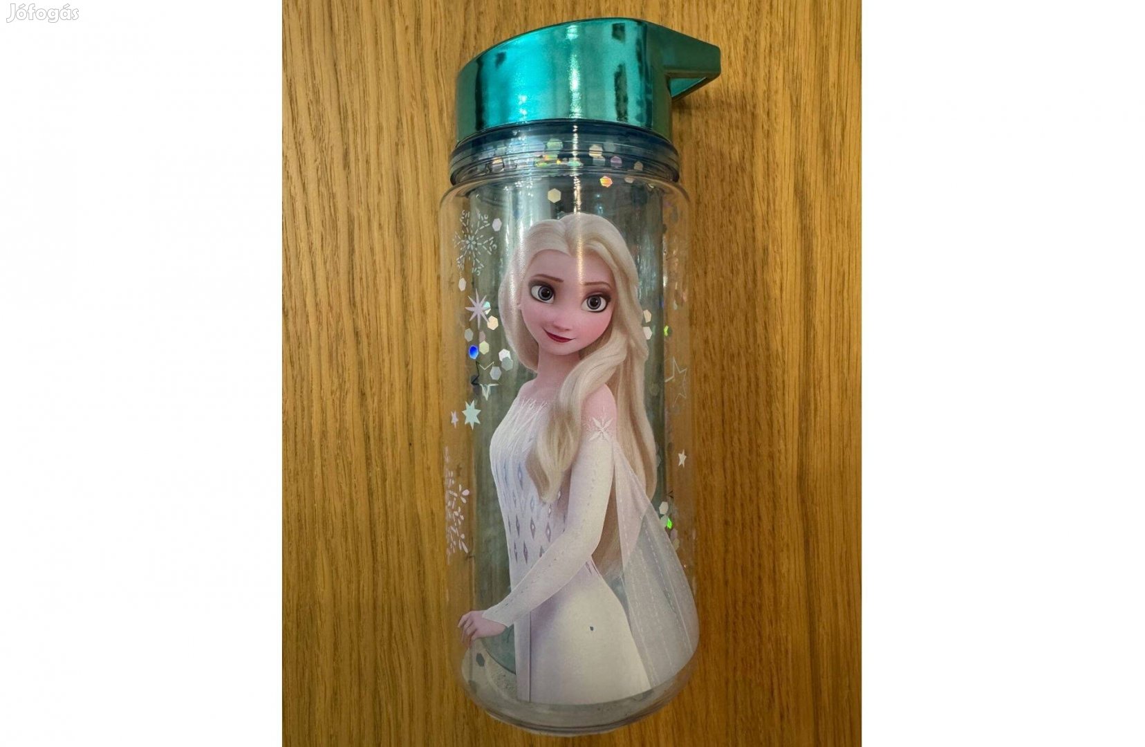 Új Claire's Frozen Jégvarázs Elsa Kulacs Víztartó Glitter 300 ml