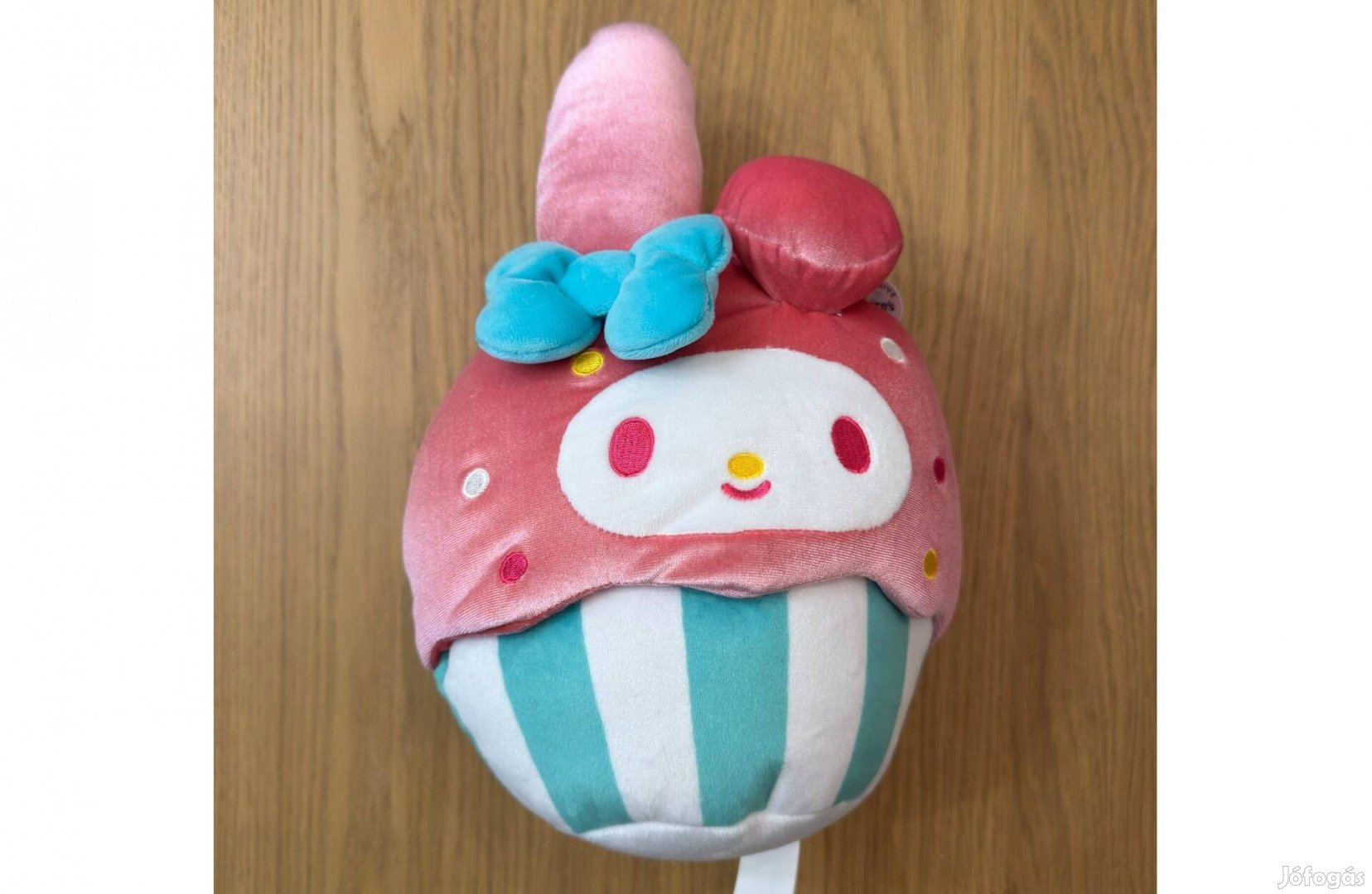 Új Claire's Plüss Muffin My Melody Cupcake 30 cm Figura