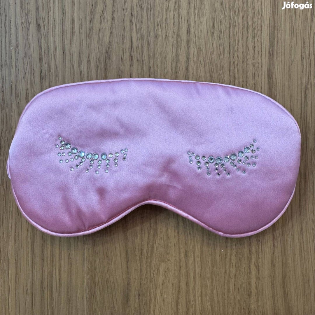 Új Claire's Szemtakaró Köves Rózsaszín Pink Alvó Maszk Mask