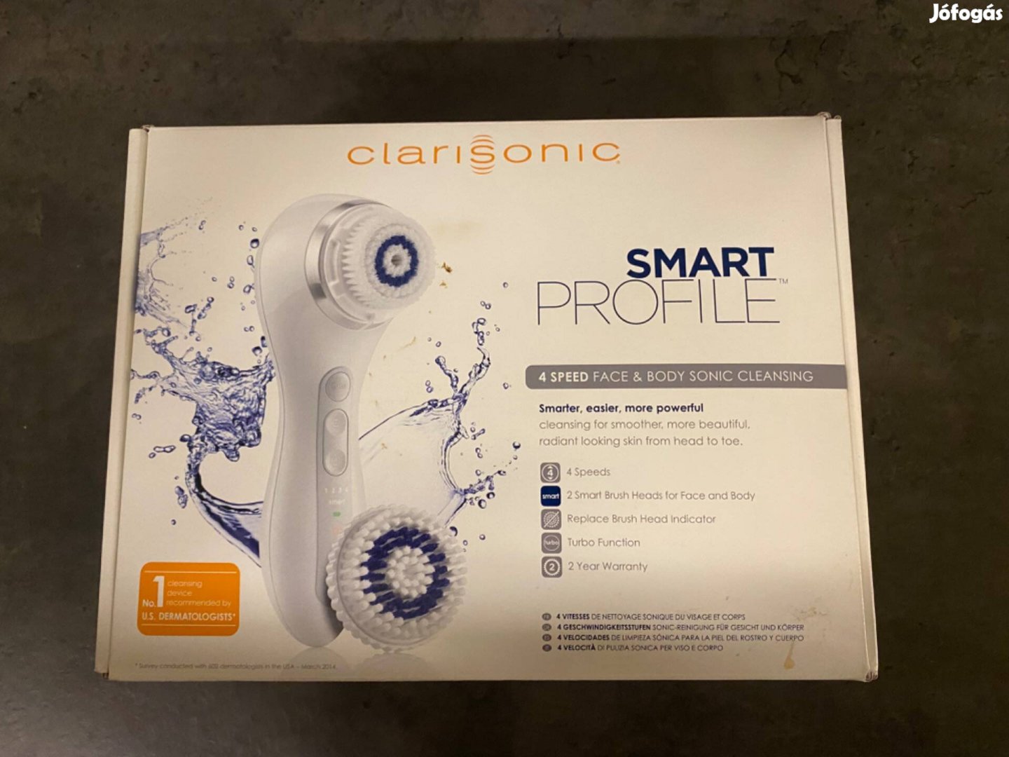 Új Clarisonic arctisztító készülék