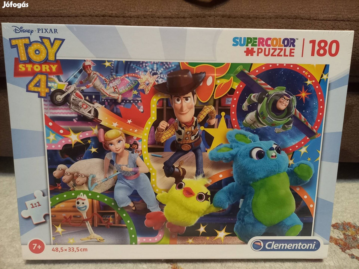 Új Clementoni puzzle 180 db Toy Story 4