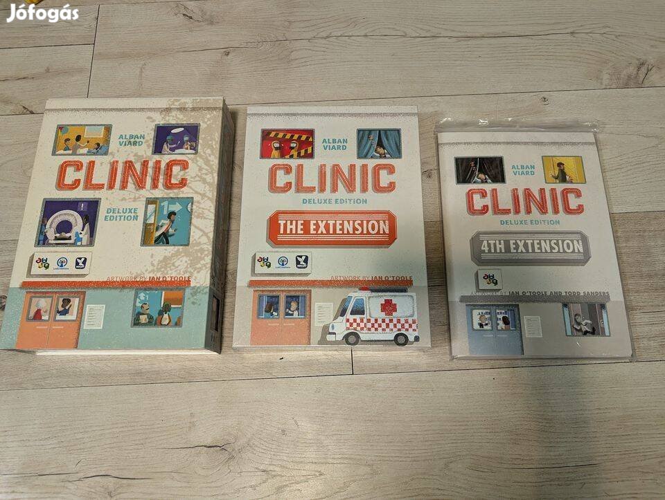 Új Clinic Deluxe Edition (kickstarter) pakk