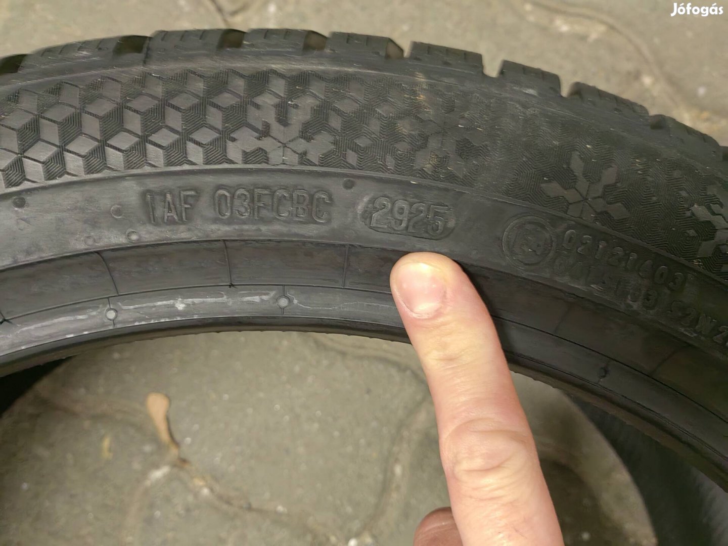 Új Continental Wintercontact TS870 215 45 R18 XL téligumi, Újpest