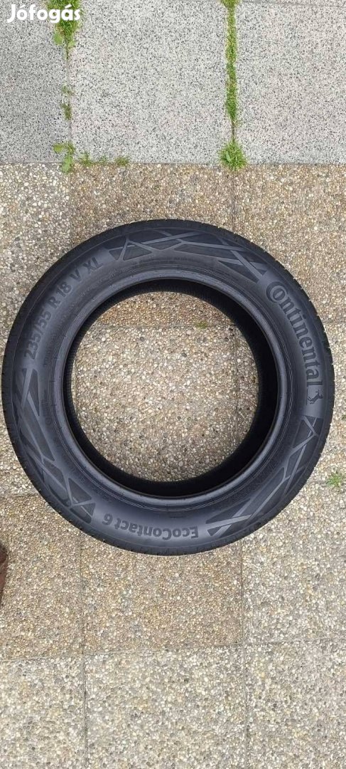 Új Continental ecocontact 6 V XL 235/55 R18 nyári gumi eladó féláron !