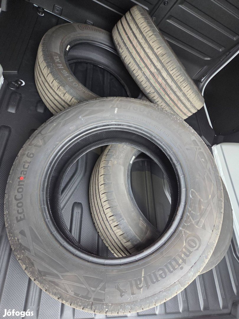 Új Continental gumiabroncsok ár alatt eladók 205/60 R16