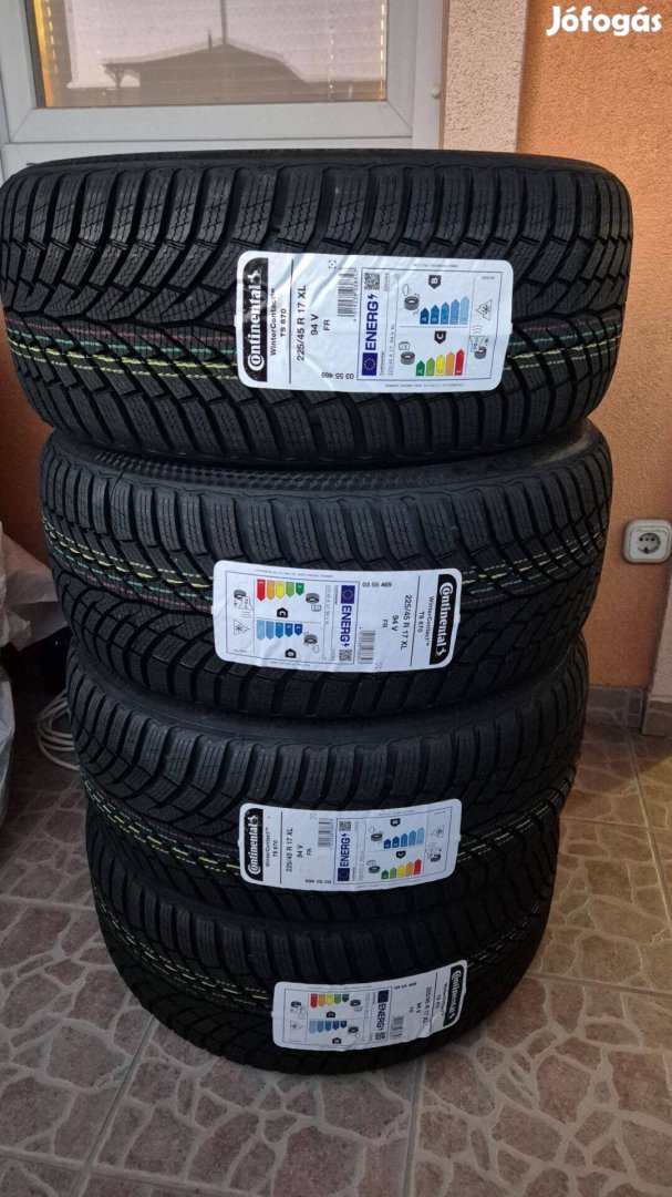 Új Continental téli gumik - 225/45 R17 XL 94V