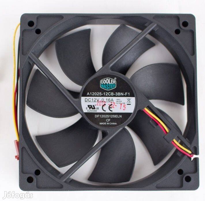 Új Cooler Master Masterfan Sickleflow silent 120 - hűtő ventilátor