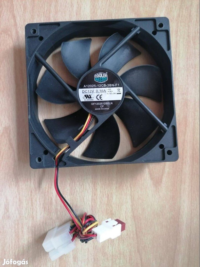 Új Coolermaster Sickleflow silent 120 rendszerhűtő