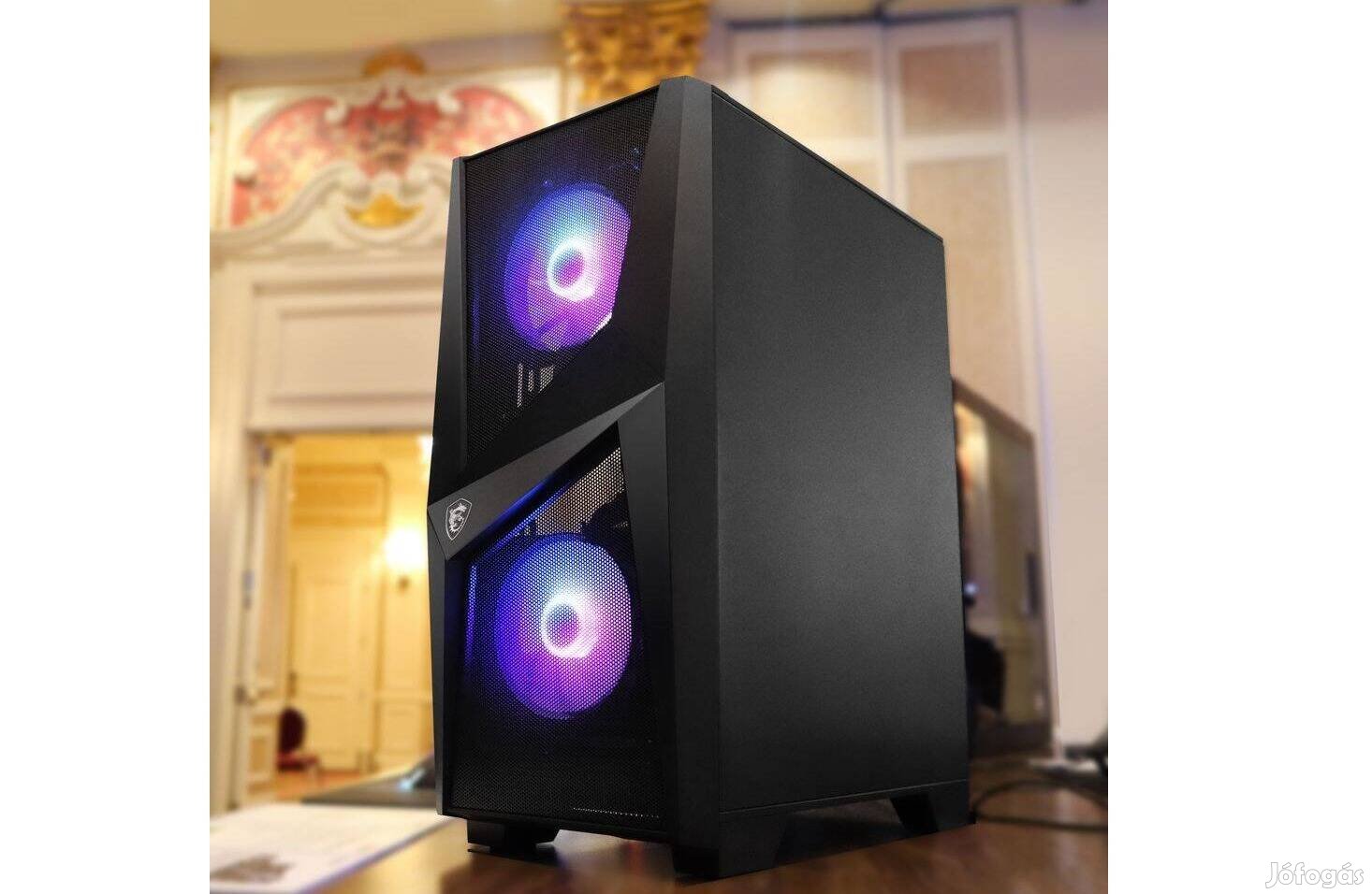 Új Core I5 12400 Gamer Max PC 32GB 500GB Rtx 2060 6GB DDR6 2Év GAR!