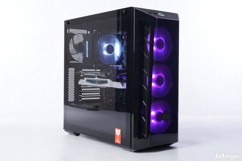 Új Core I5 12400 Gamer Max PC 32GB DDR5 1.0TB SSD Rtx 3070 8GB 2Év GAR